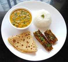 2Curries +2Chapati +1Rice
